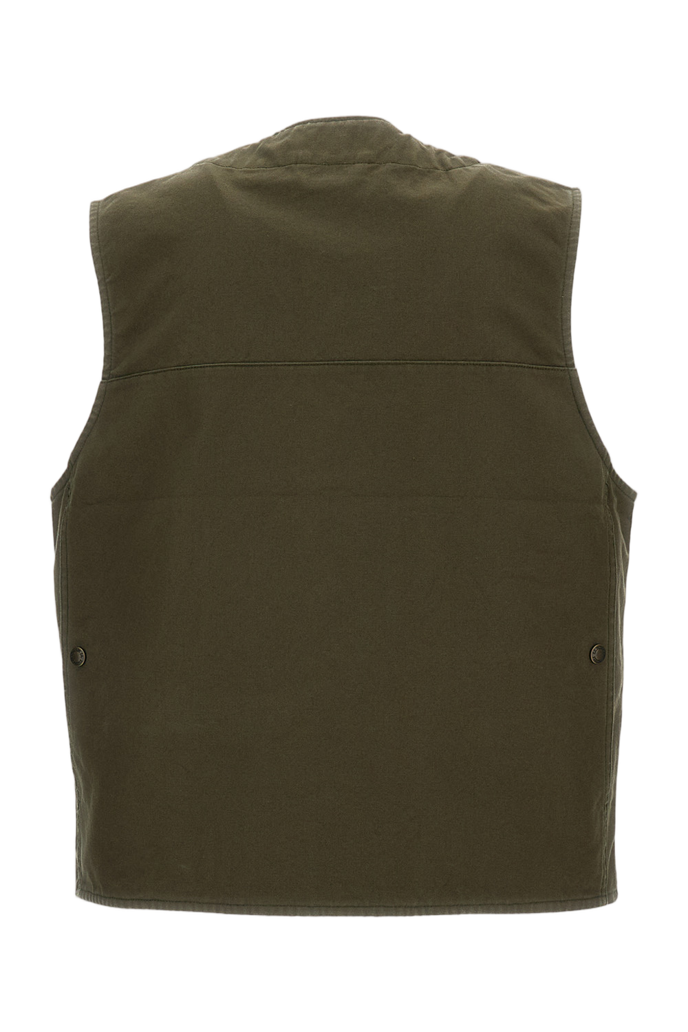 Green Cotton Sports Vest