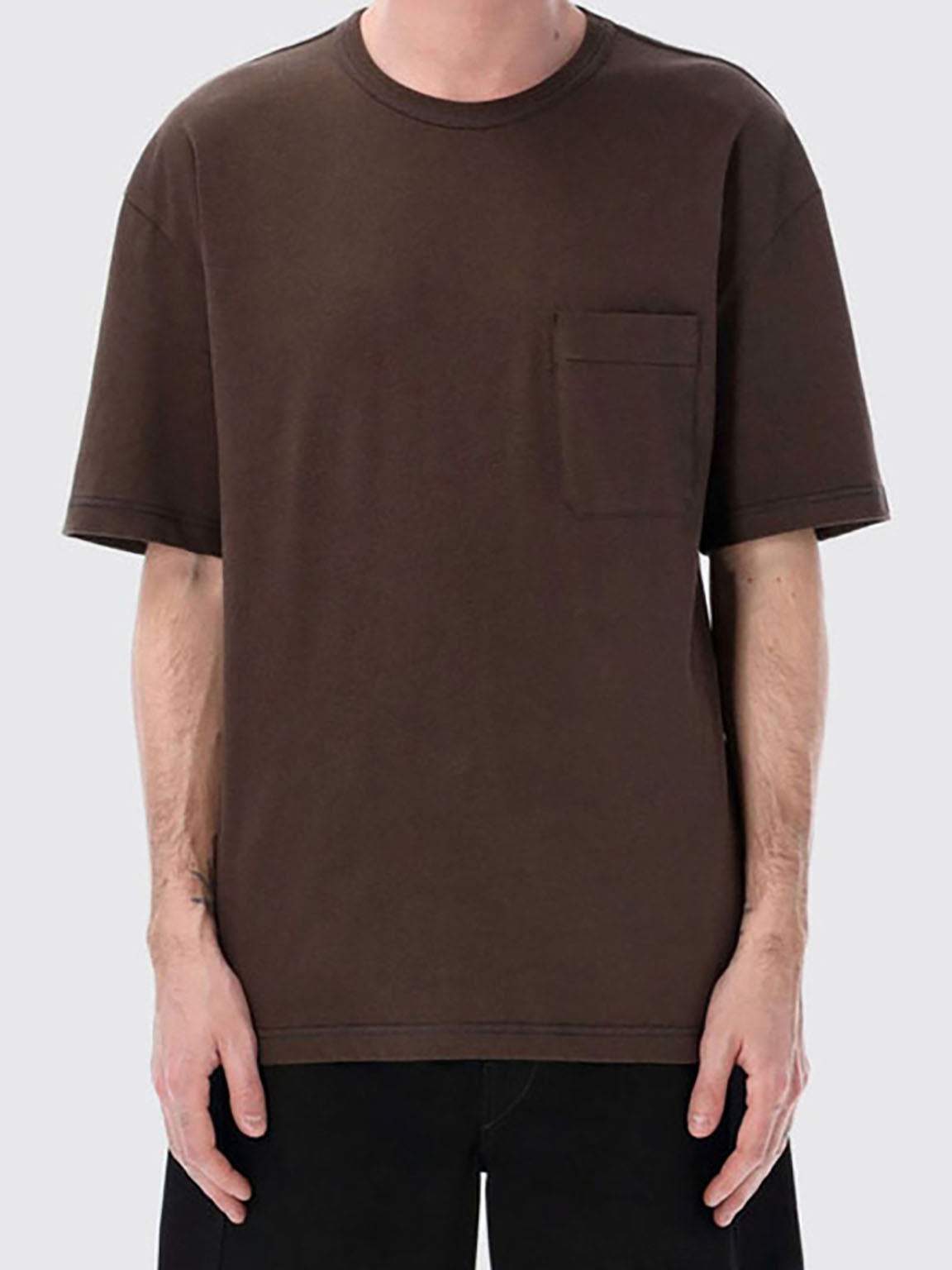 Boxy Ss Cotton-Linen T-Shirt