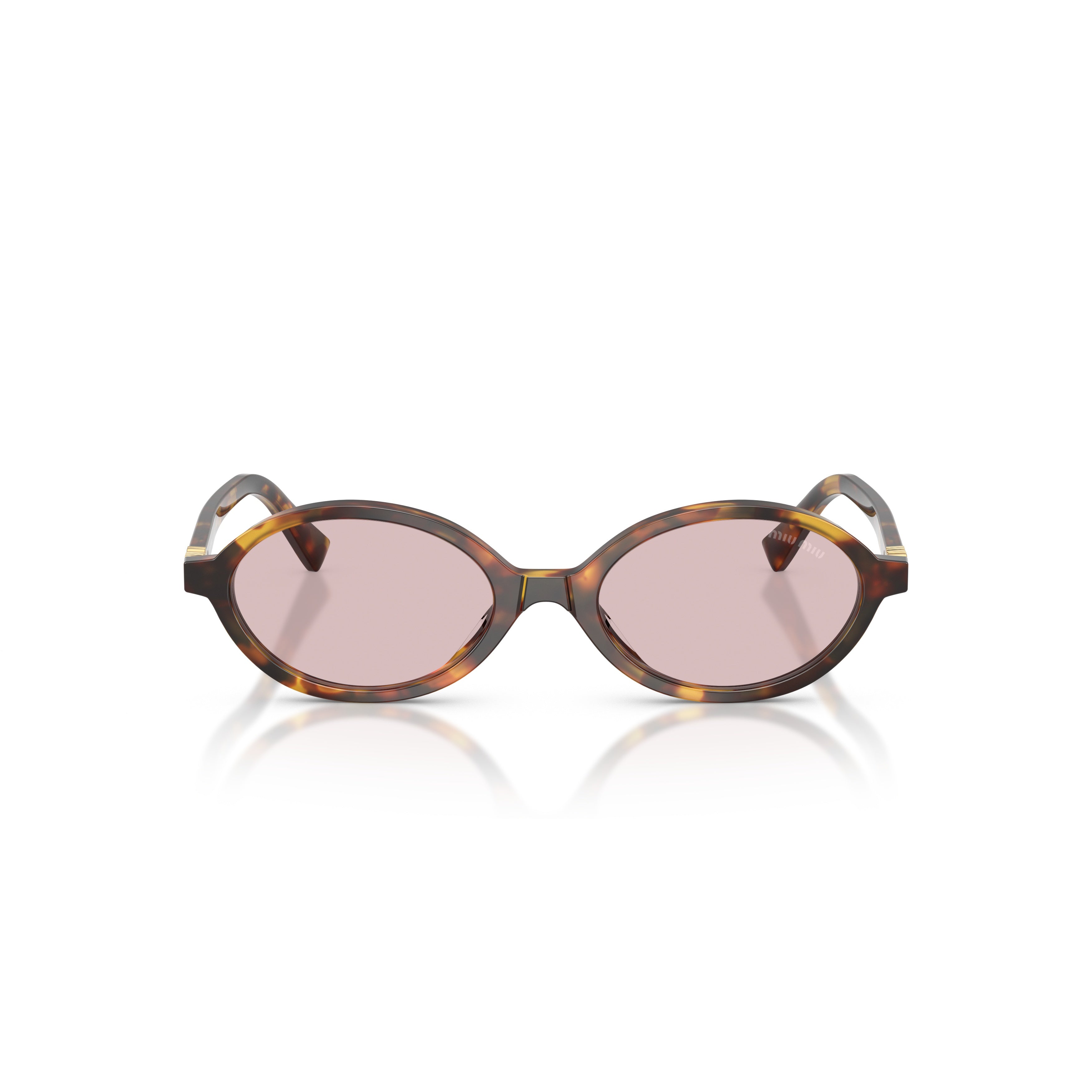 0mu 04zs Tortoiseshell Oval Sunglasses