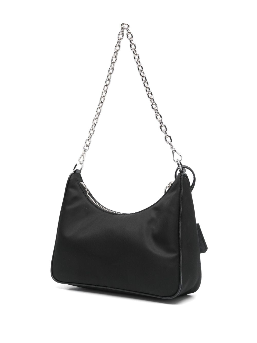 Black Beaded Floral Embellished Bag