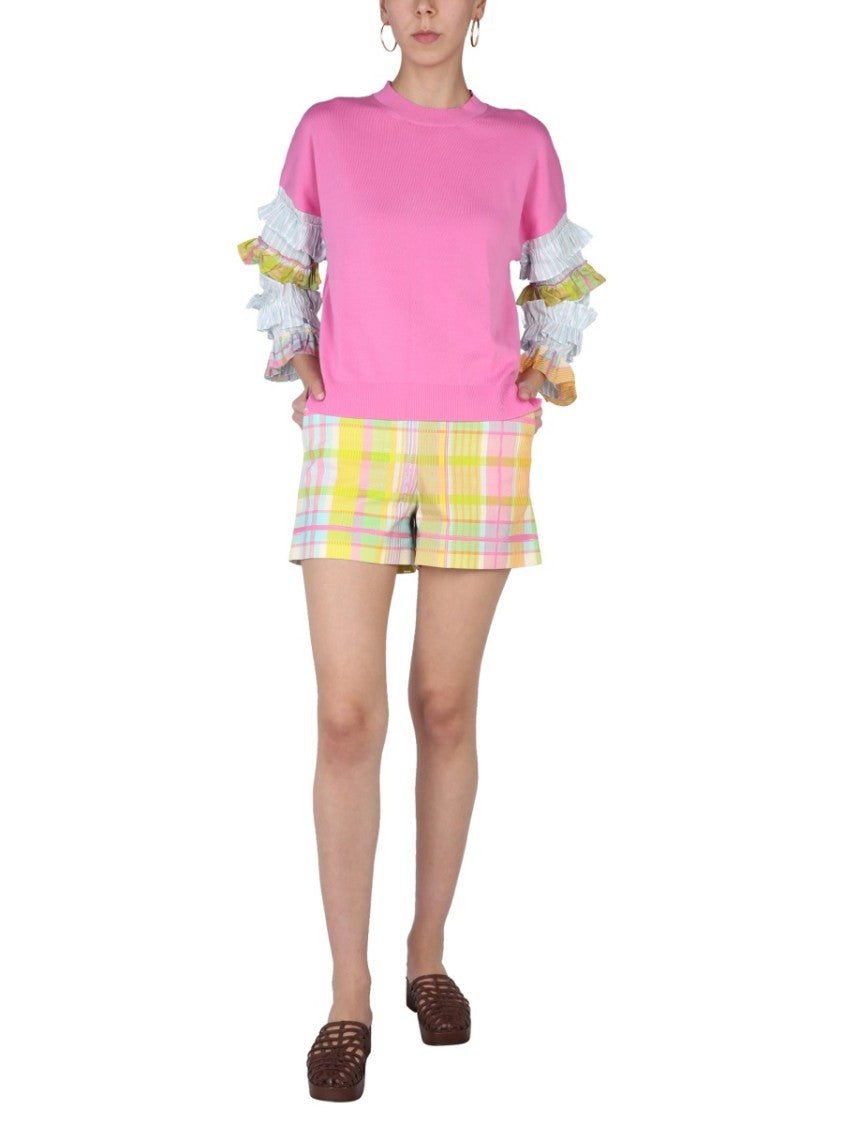 Ruffles Jersey Sweater
