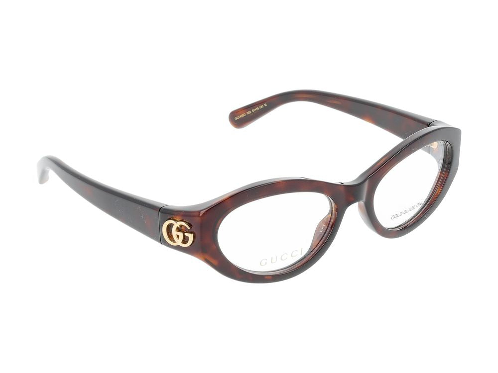 Eyeglasses GG1405O 002 havana havana transparent 51/18/130