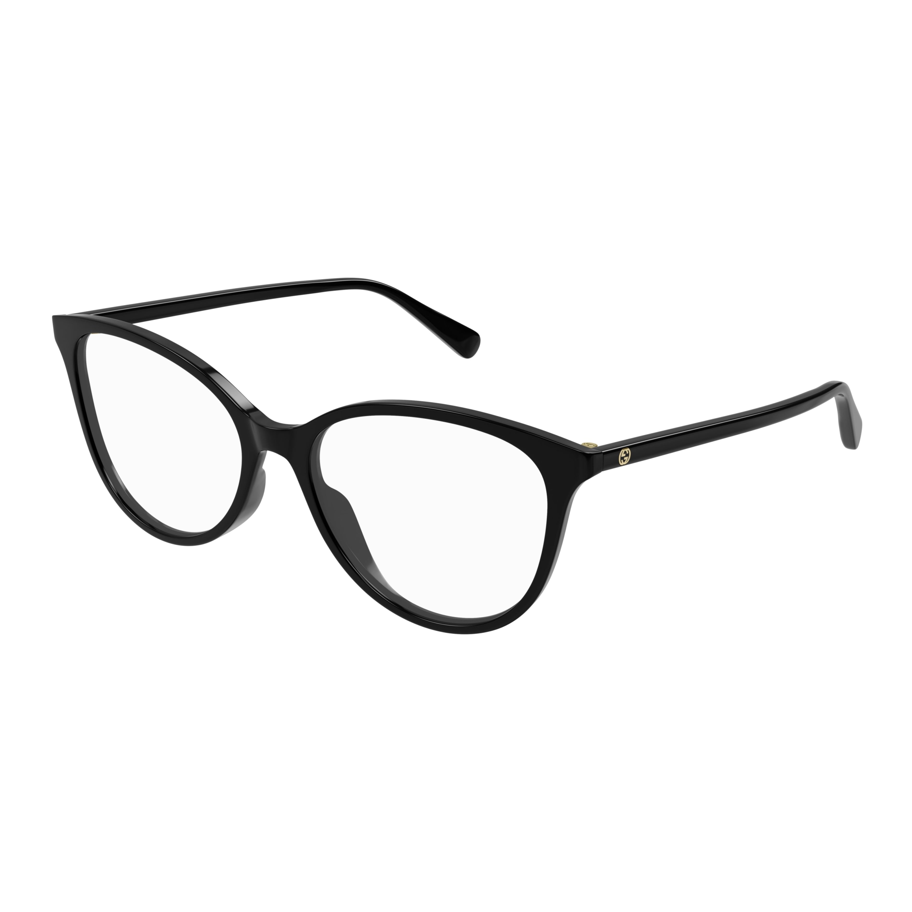 Gg1359o Rounded Frame Black Eyeglasses