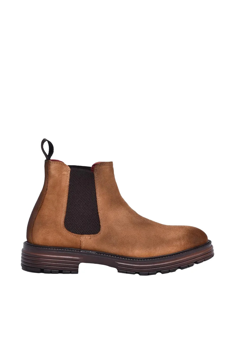 Boot Suede Rubber - Yellow