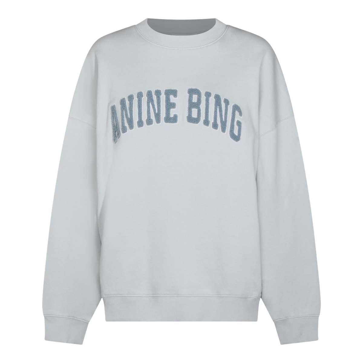 Light Blue Relaxed Fit Sweatshirt
