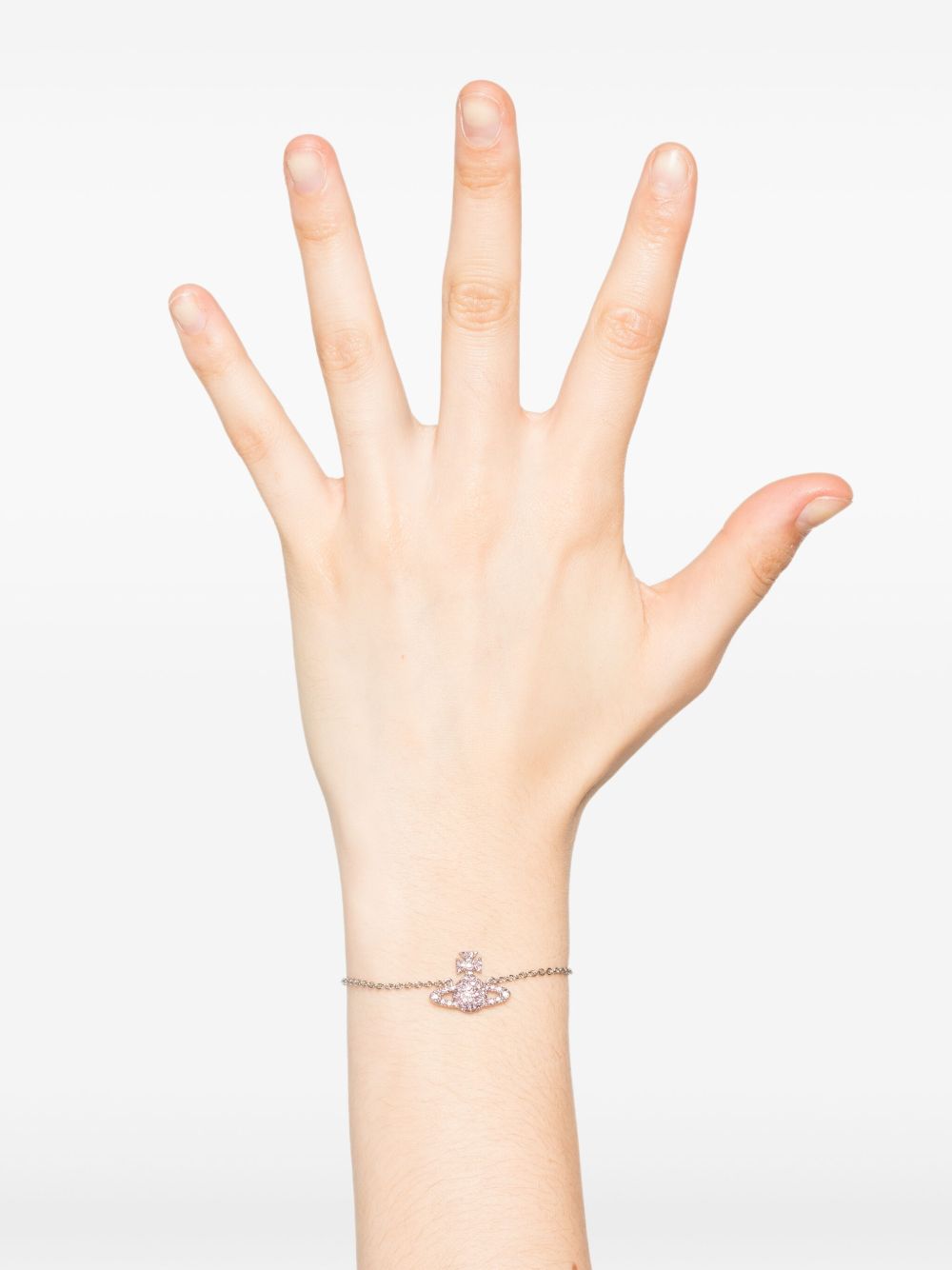 Ornate Silver-Tone Bracelet