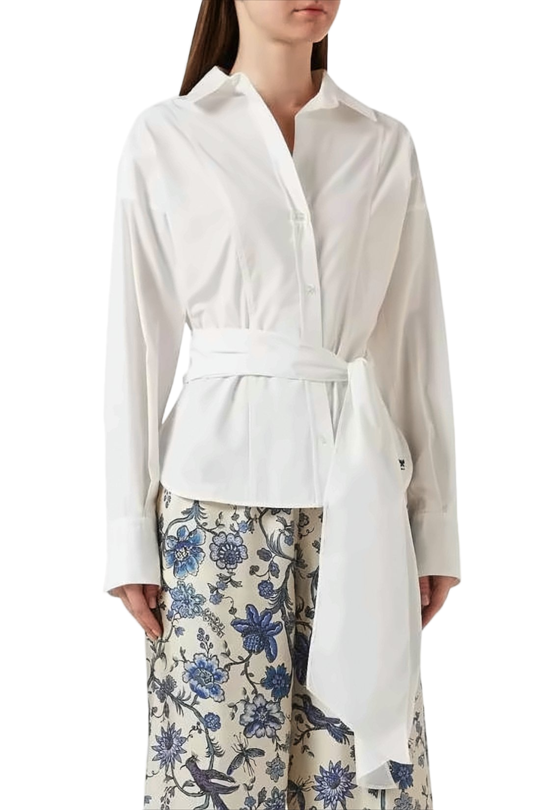 Crisp White Cotton Shirt