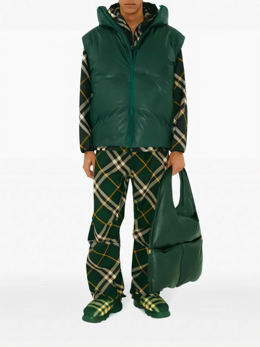 Plaid Hooded Jacket