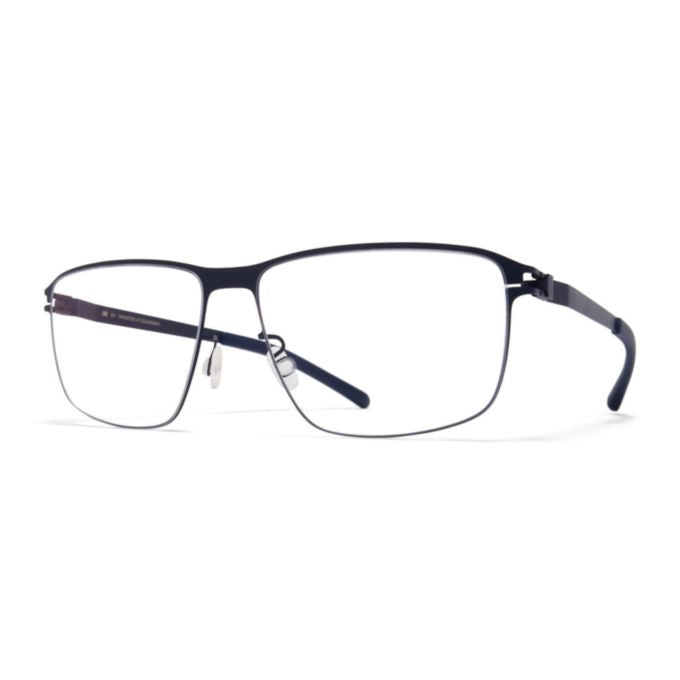 Chip Rectangular Black Sunglasses