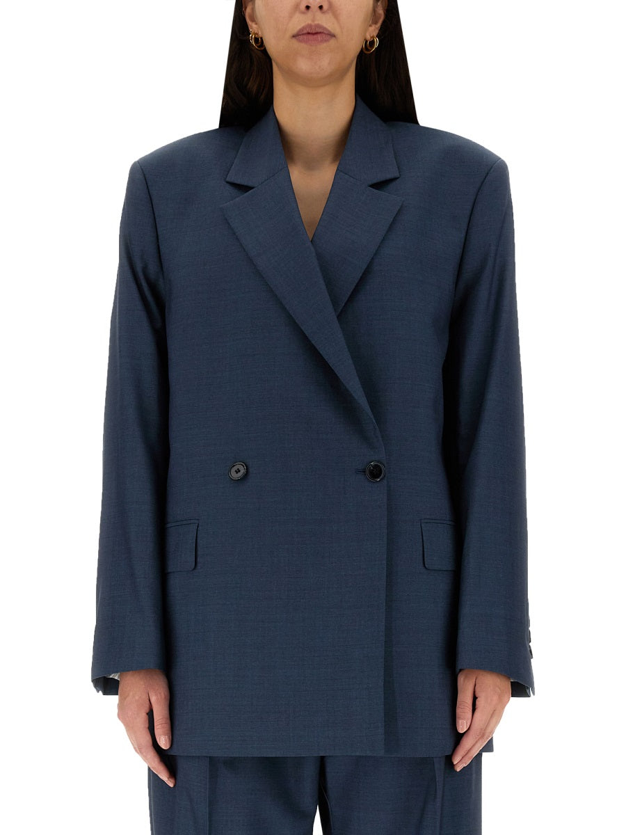 Structured Oversized Wool Jacket
