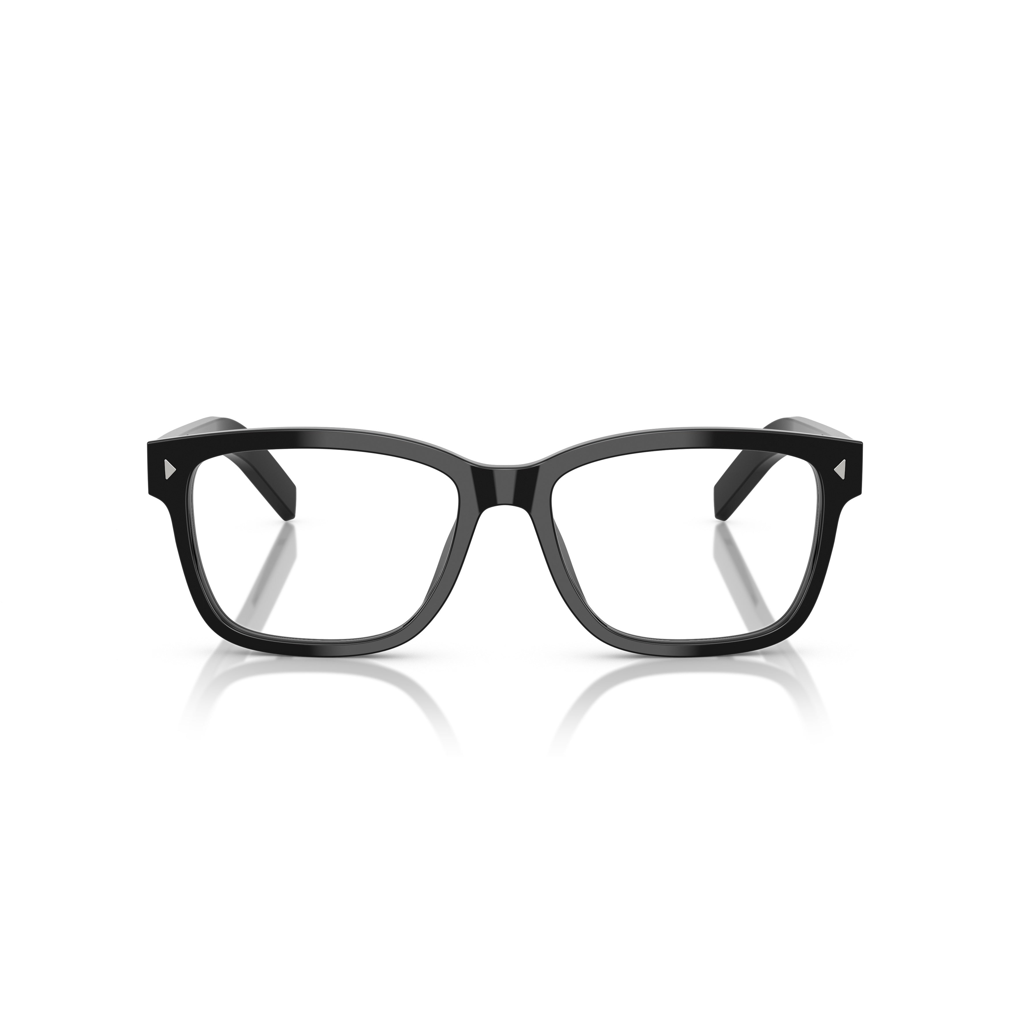 0pr B10v Rectangular Black Acetate Sunglasses