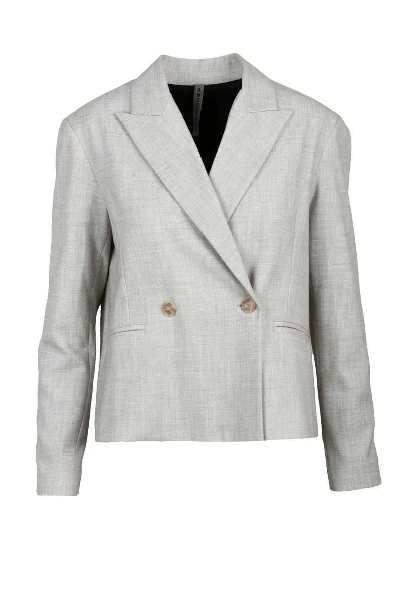 Double-Breasted Jacket - Beige