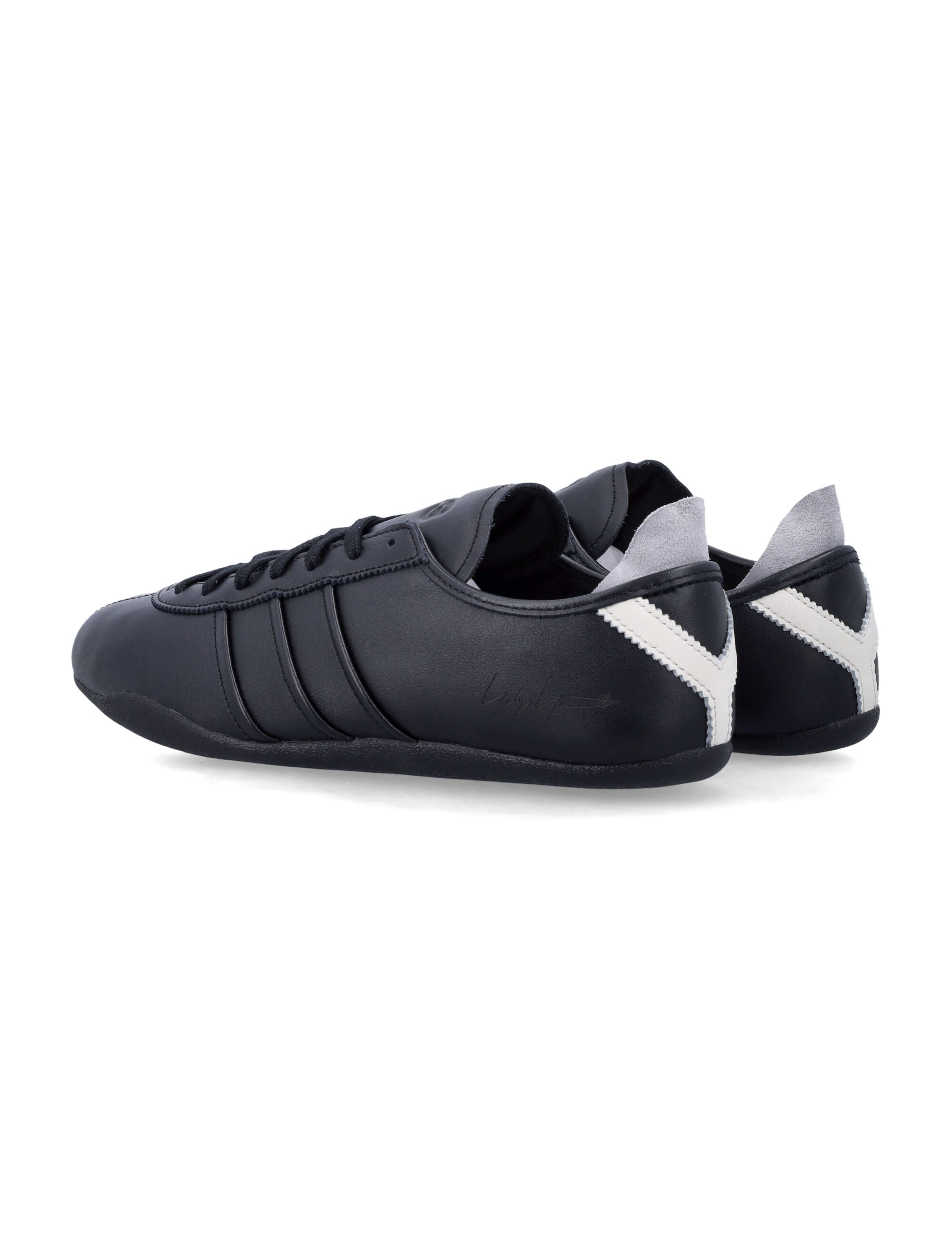 Tokyo Black Leather Sneakers
