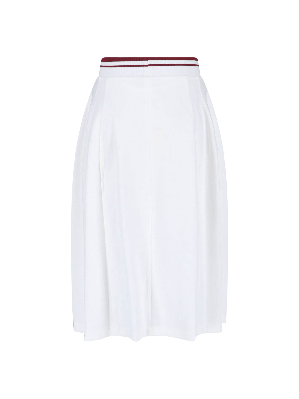 Timeless White Skirt With Minimalist Design