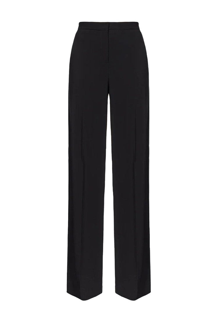 Black Straight Trousers