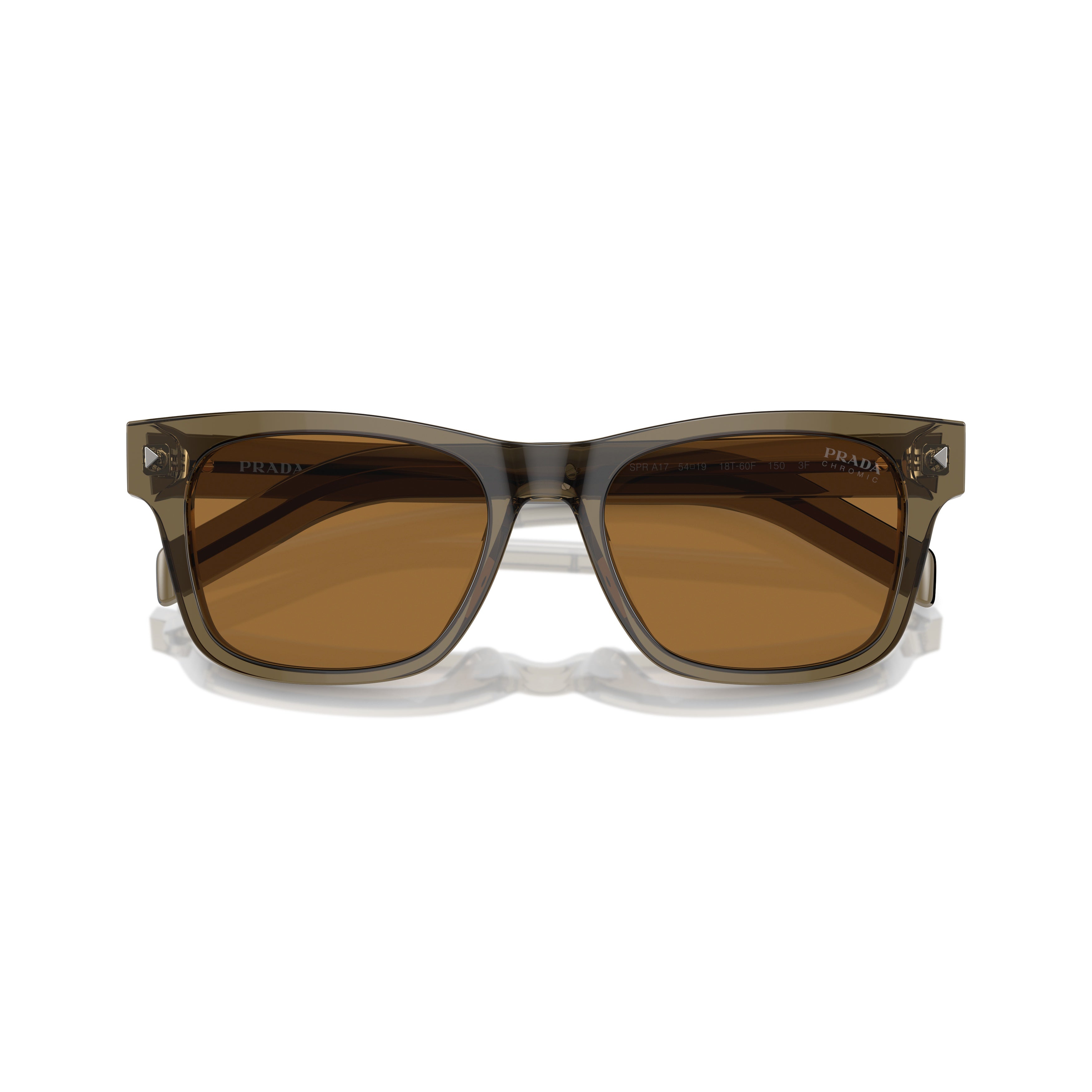 0pr A17s Rectangular Acetate Sunglasses