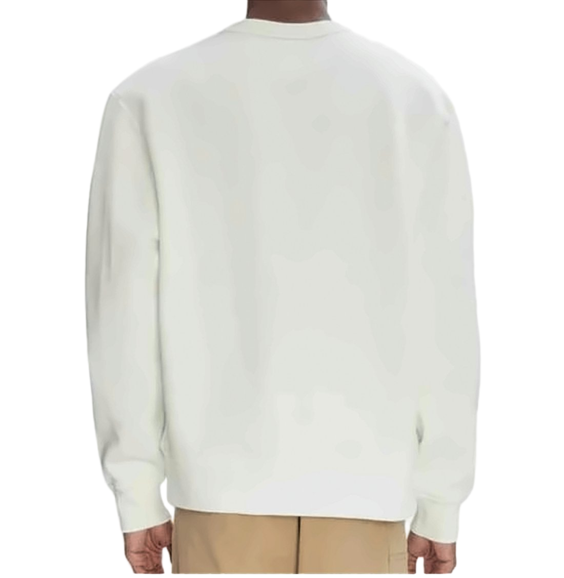 Long-Sleeve Crewneck Sweatshirt with Design