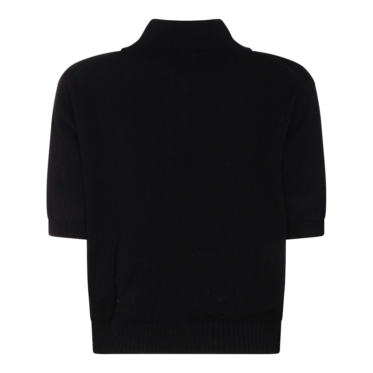 Black Wool Top