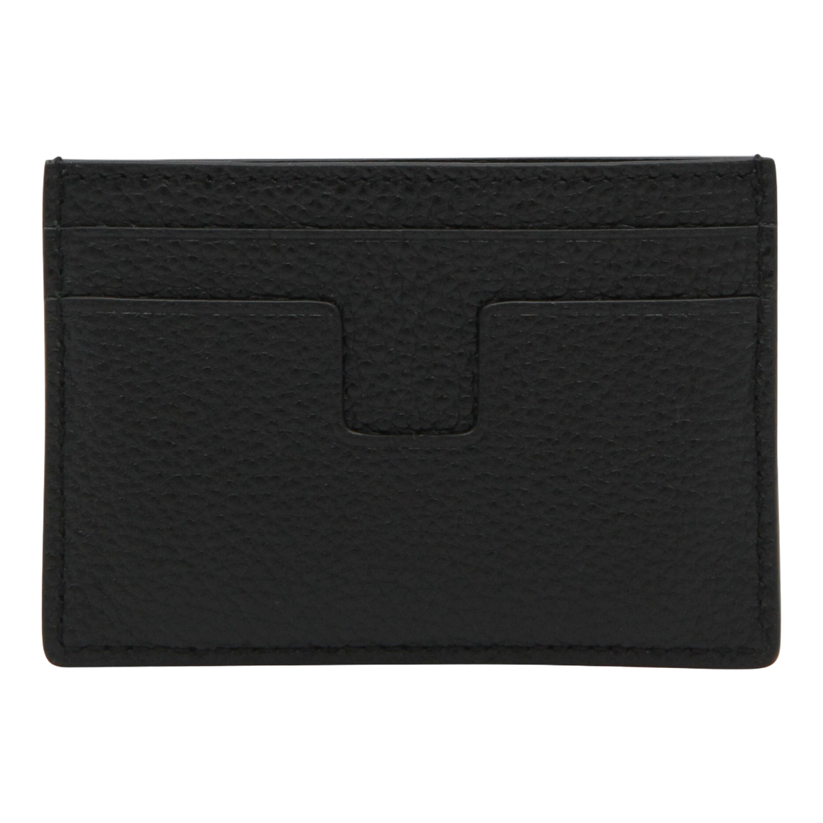 Textured Leather Cardholder Wallet