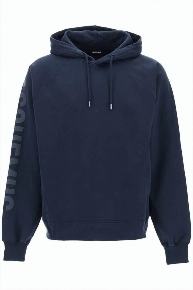 Relaxed Fit Cropped Hoodie with Raglan Sleeves