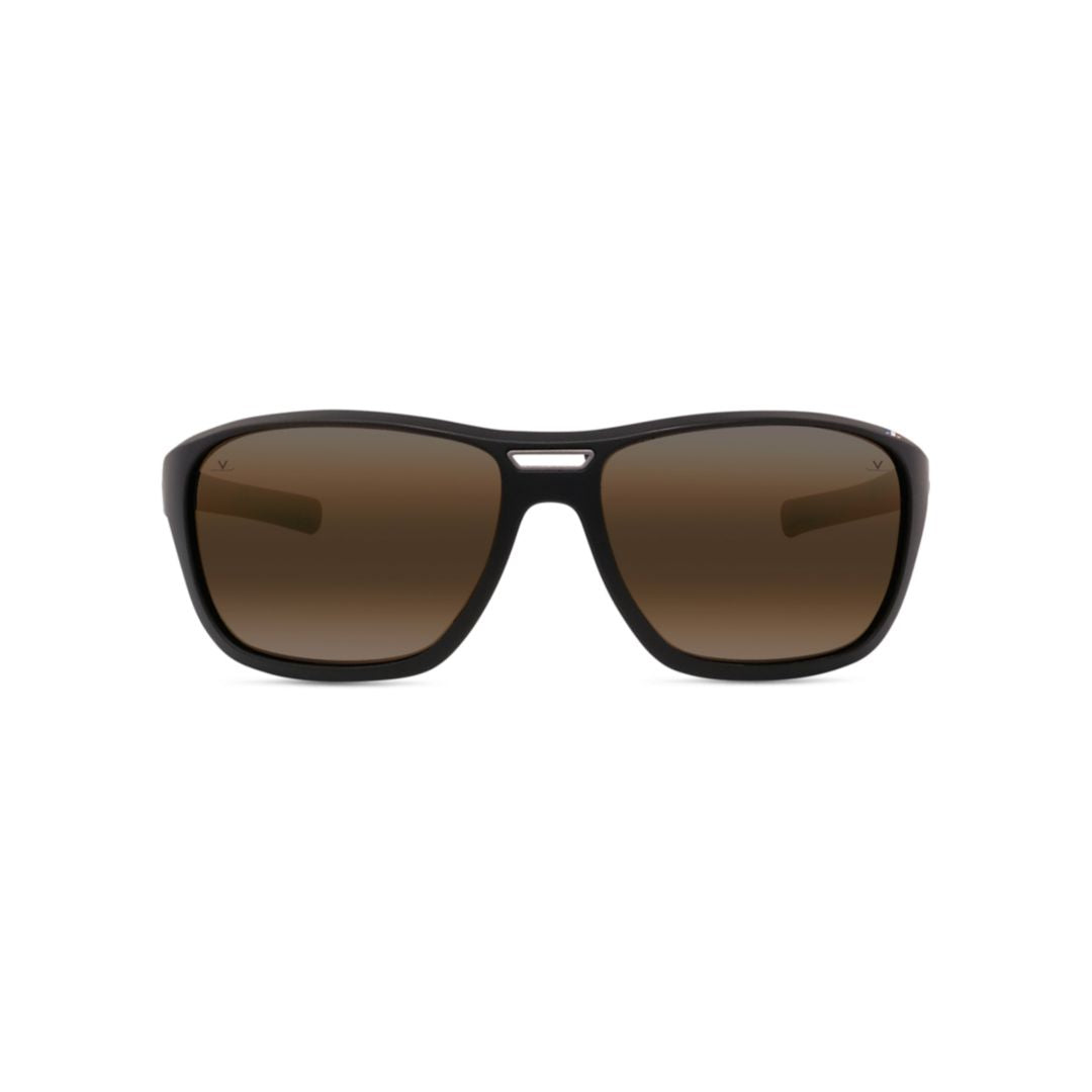 Vu40021u Rectangular Frame Sunglasses with Gradient Lenses