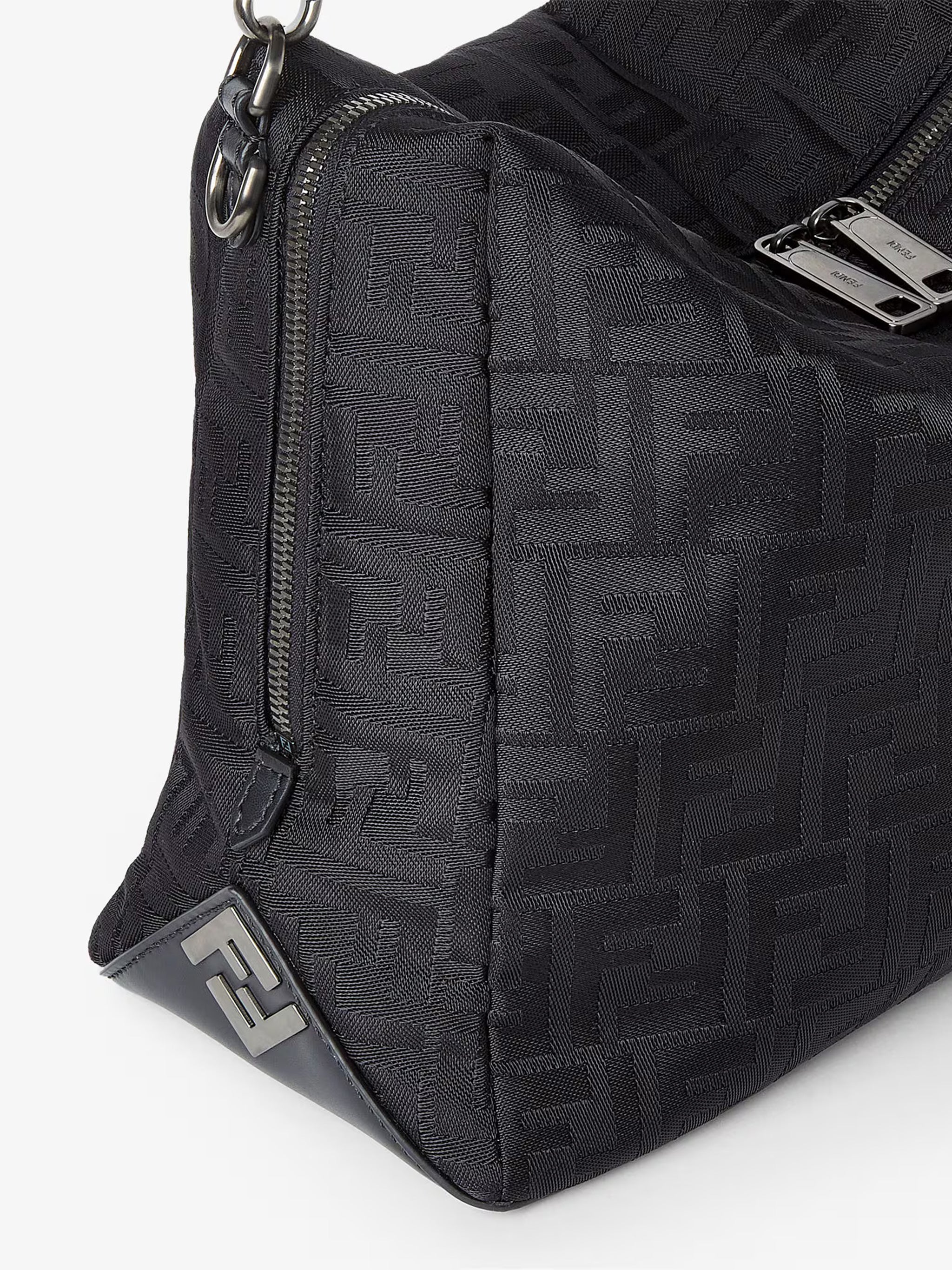 Lui L Rectangular Nylon Embossed Bag