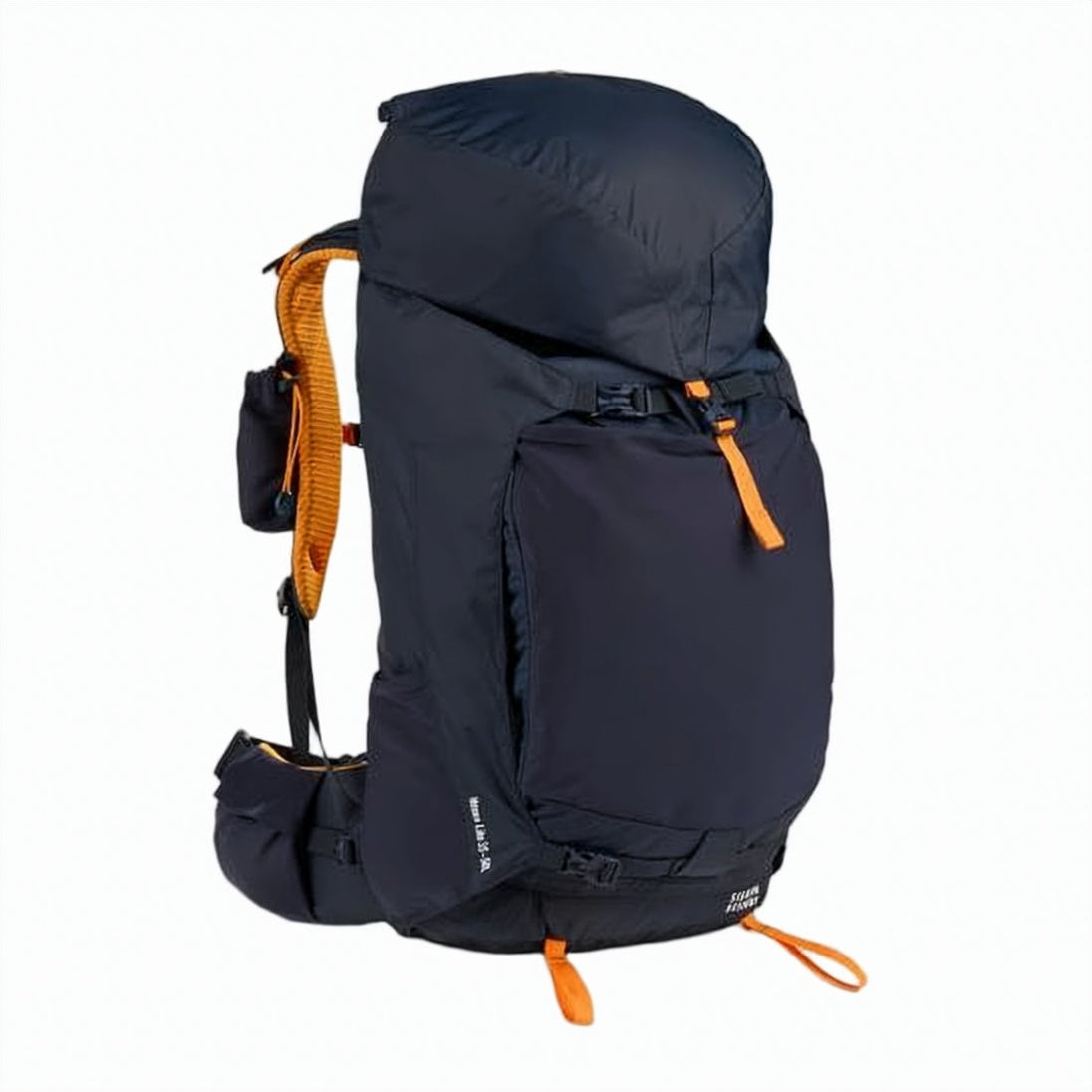 Streamlined Black Sporty Backpack