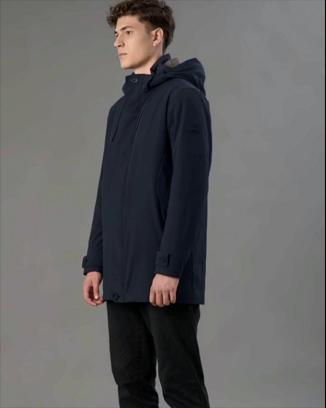 Modern Dark Blue Jacket