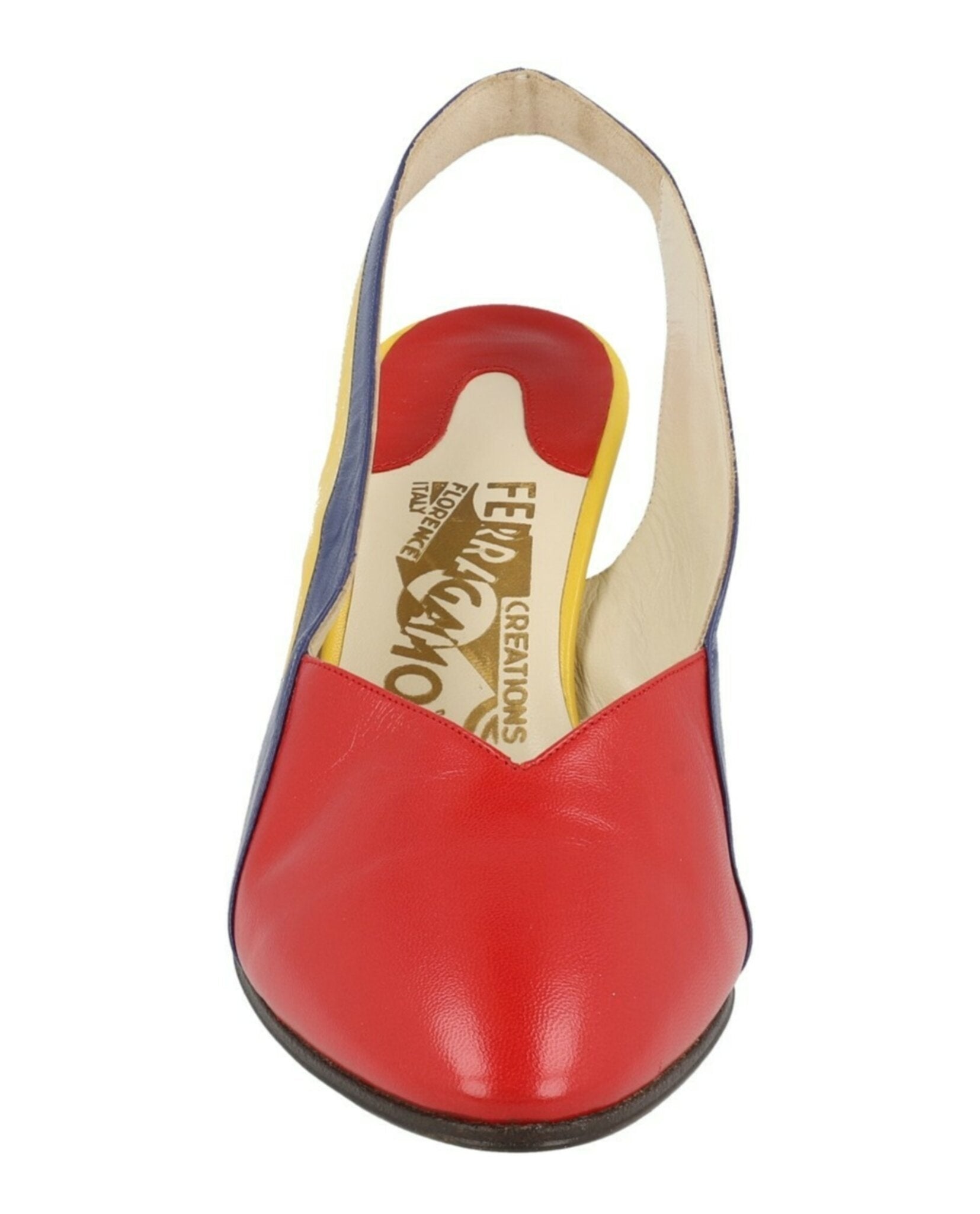 Partenope Limitowana Edycja Archiwalna Czółenka Slingback z Lat 80.