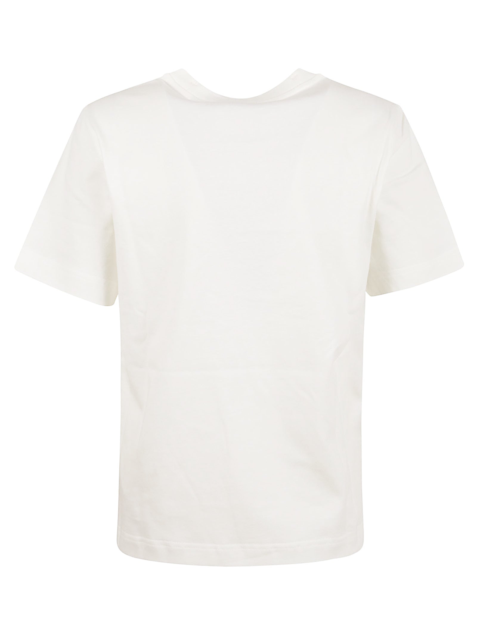 White Pure Cotton T-Shirt