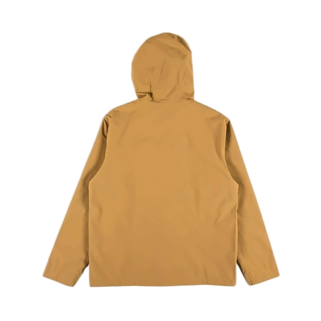 Minimalist Tan Jacket with Adjustable Hood