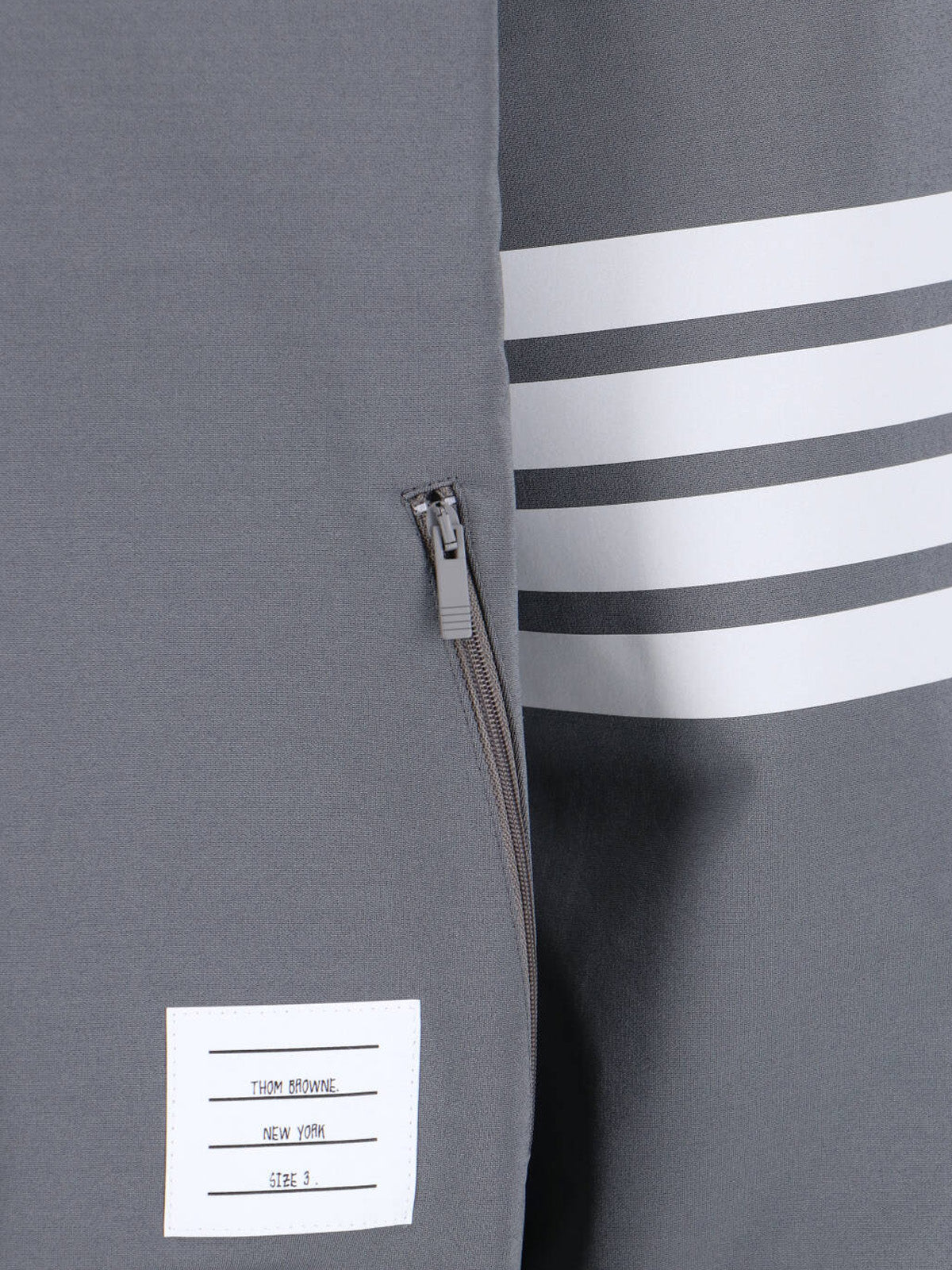 "4 Bar" Bomber Jacket – Grey