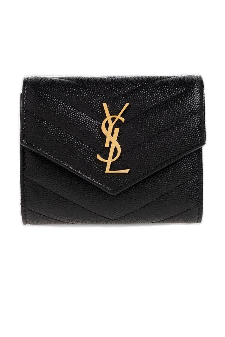 Textured Lambskin Card Wallet