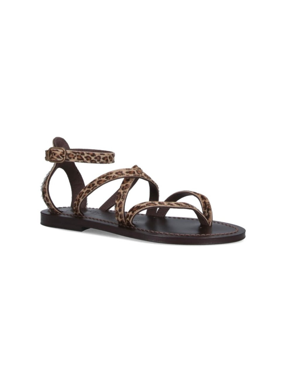 Epicure' Flip Flops – Leopard Print