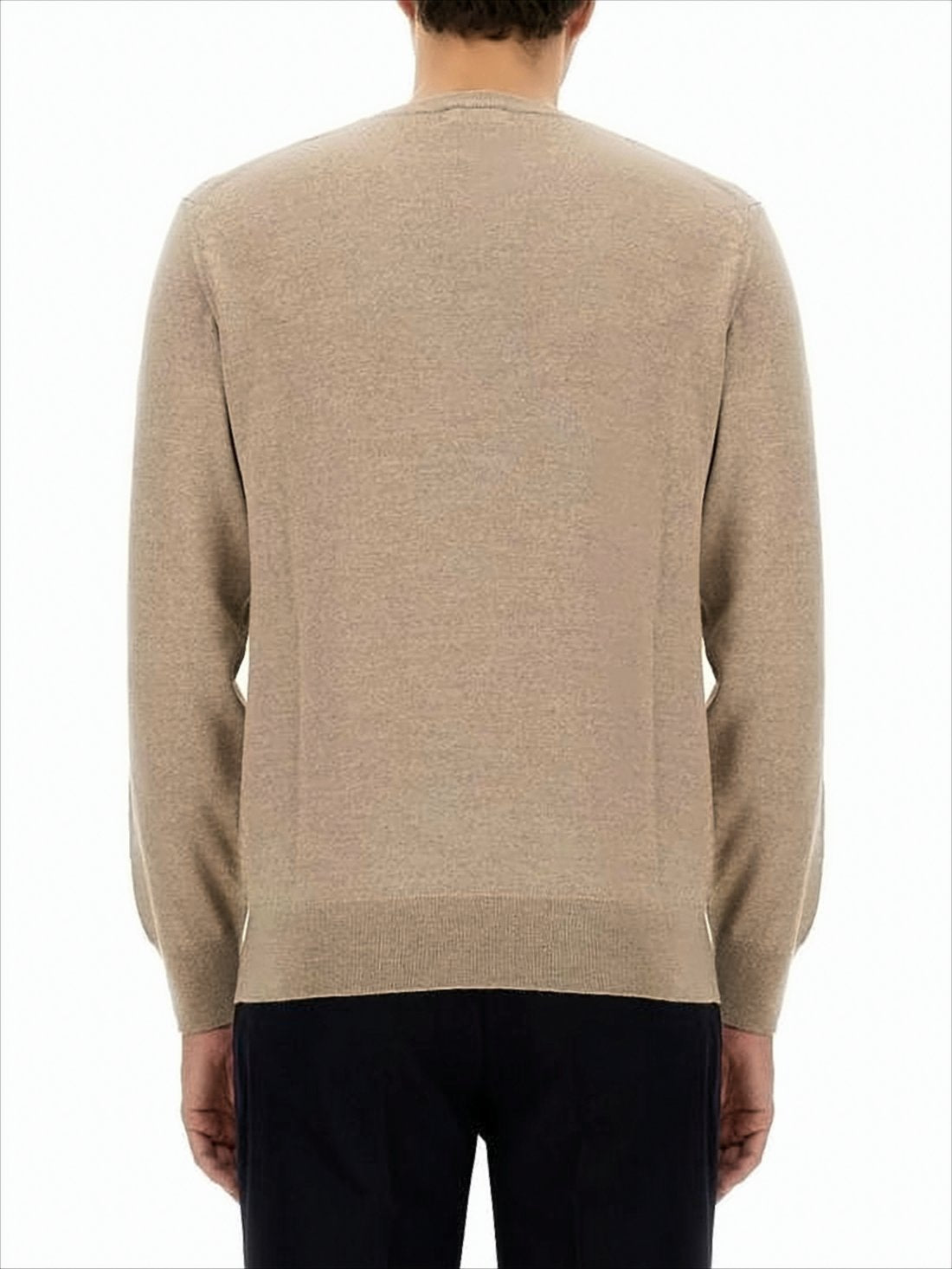 Crew Neck Wool Sweater