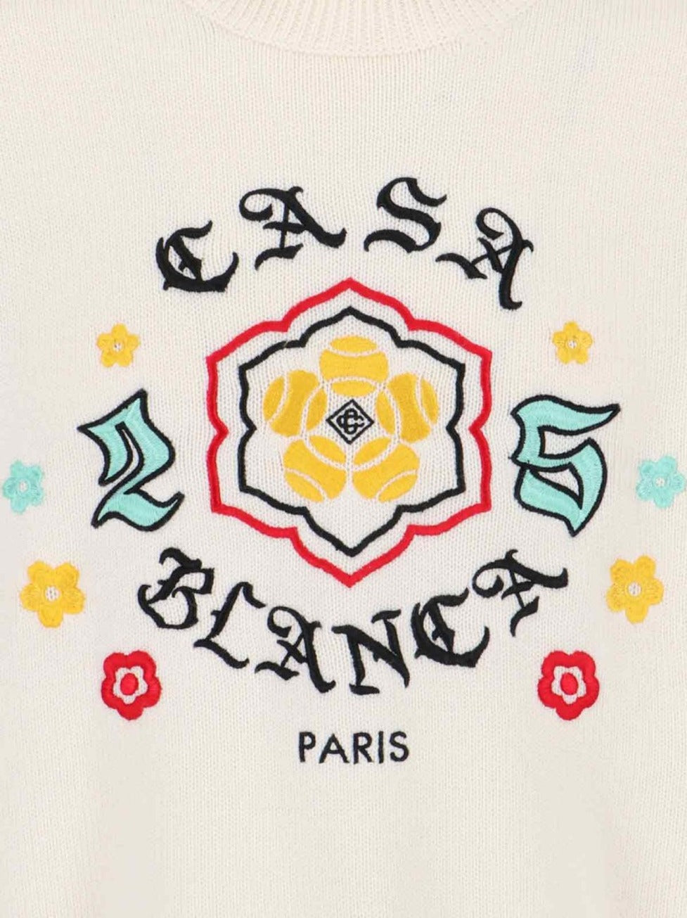 “Emblem” Sweater Cream