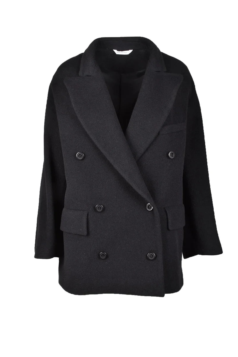 Women's Overcoat - Black