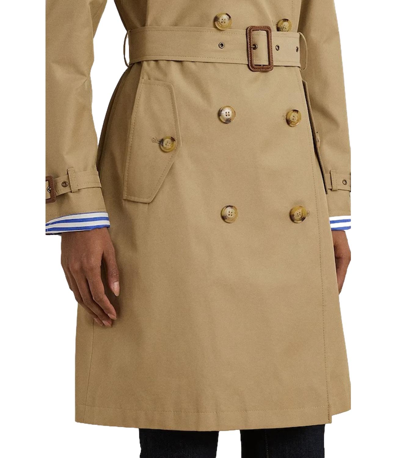 Db Belted Coat Cotton Blend – Beige