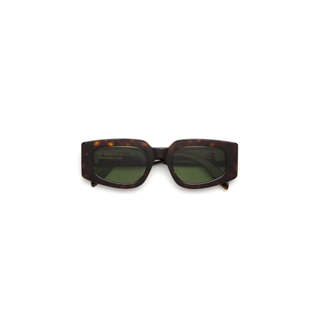 Tetra 3627 Bold Tortoiseshell Rectangular Sunglasses