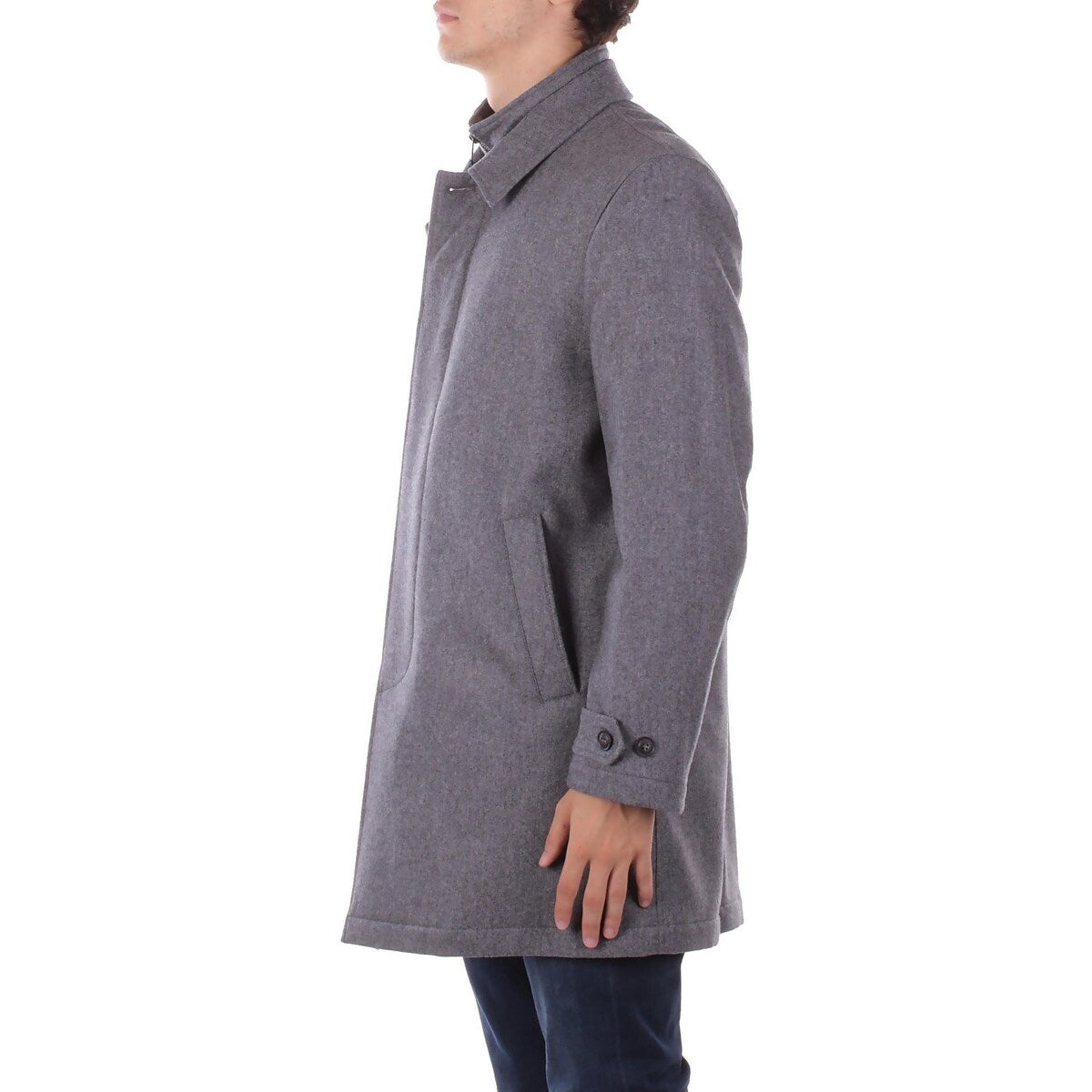Easy Morning Double-Breasted Coat
