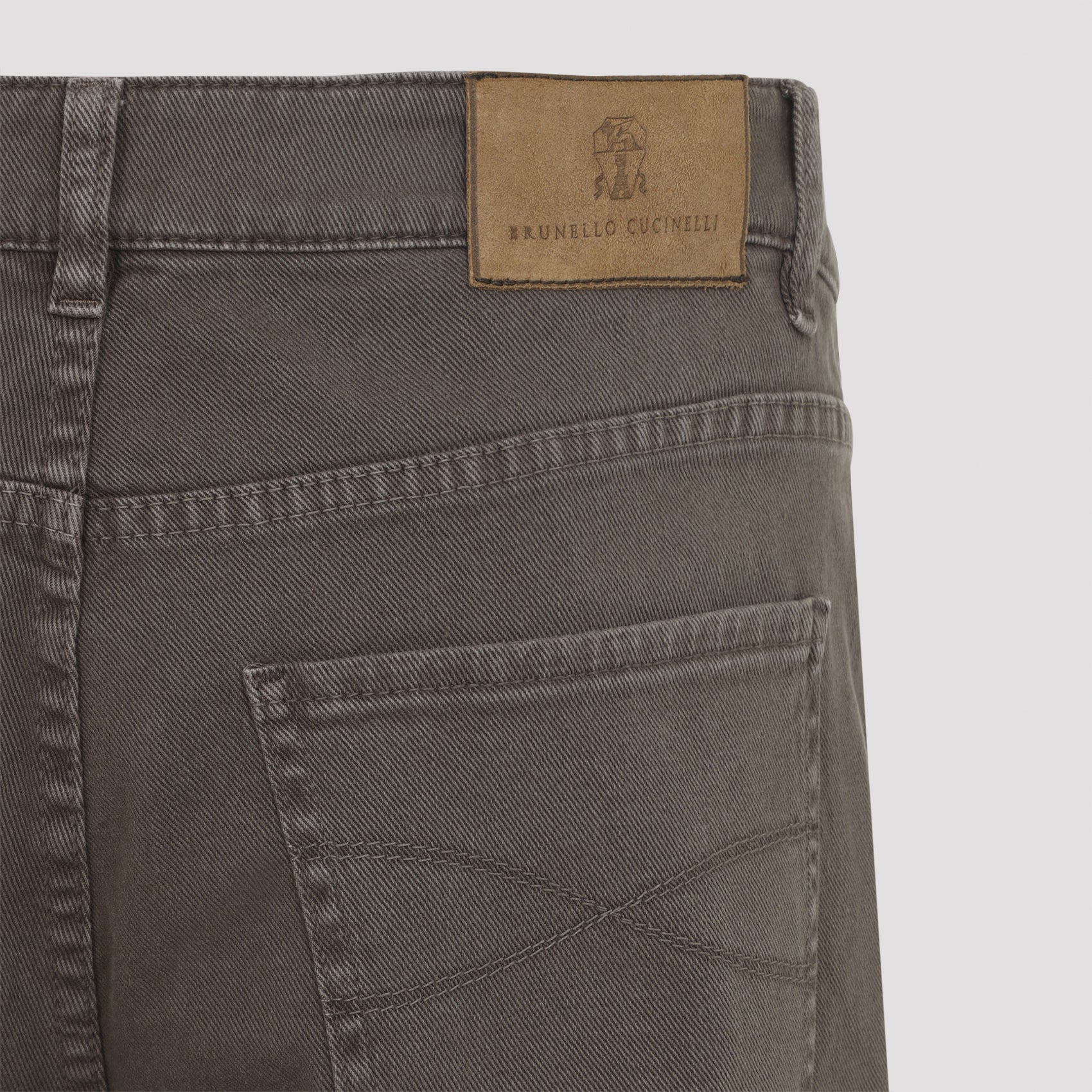 Straight-Leg Casual Pants With Classic Five-Pocket Design