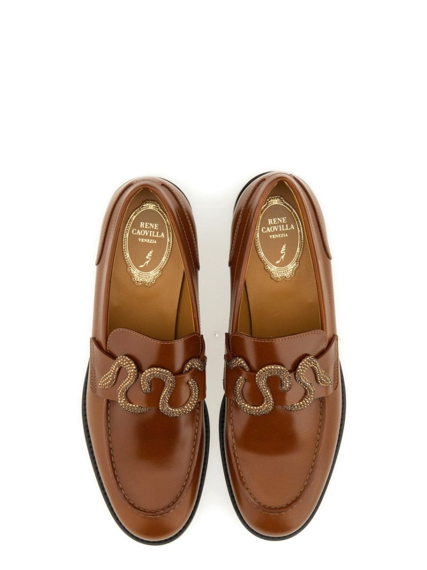 Brown Leather Loafers