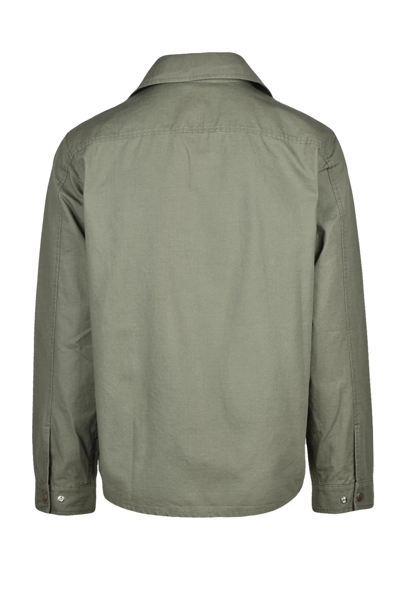 Military Shirt - Olive Green
