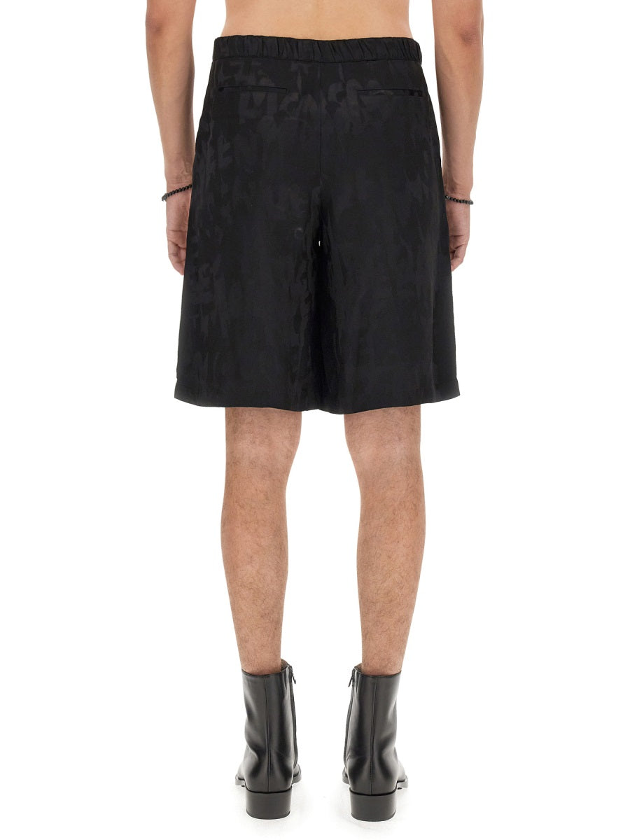 Viscose Bermuda Shorts