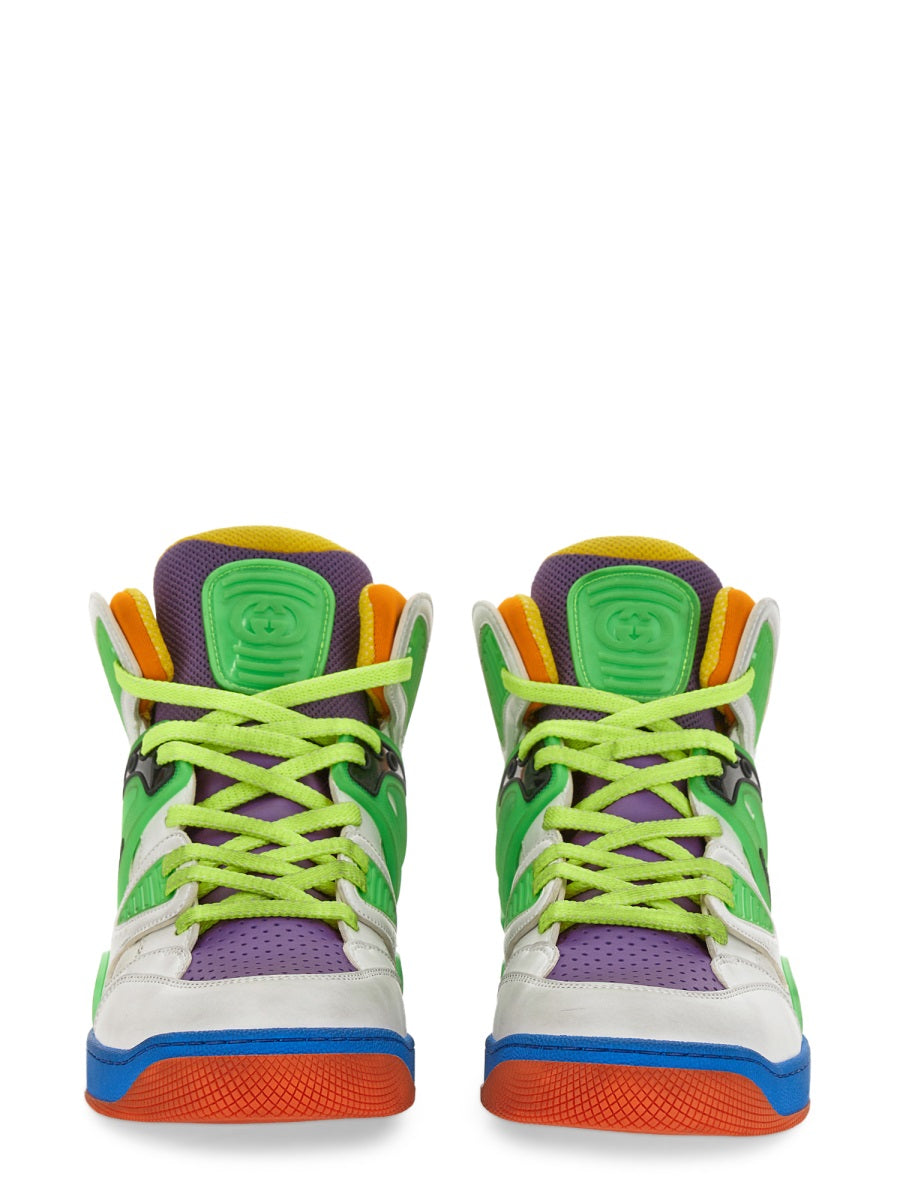 White Minimalistic Sneakers with Rubber Sole