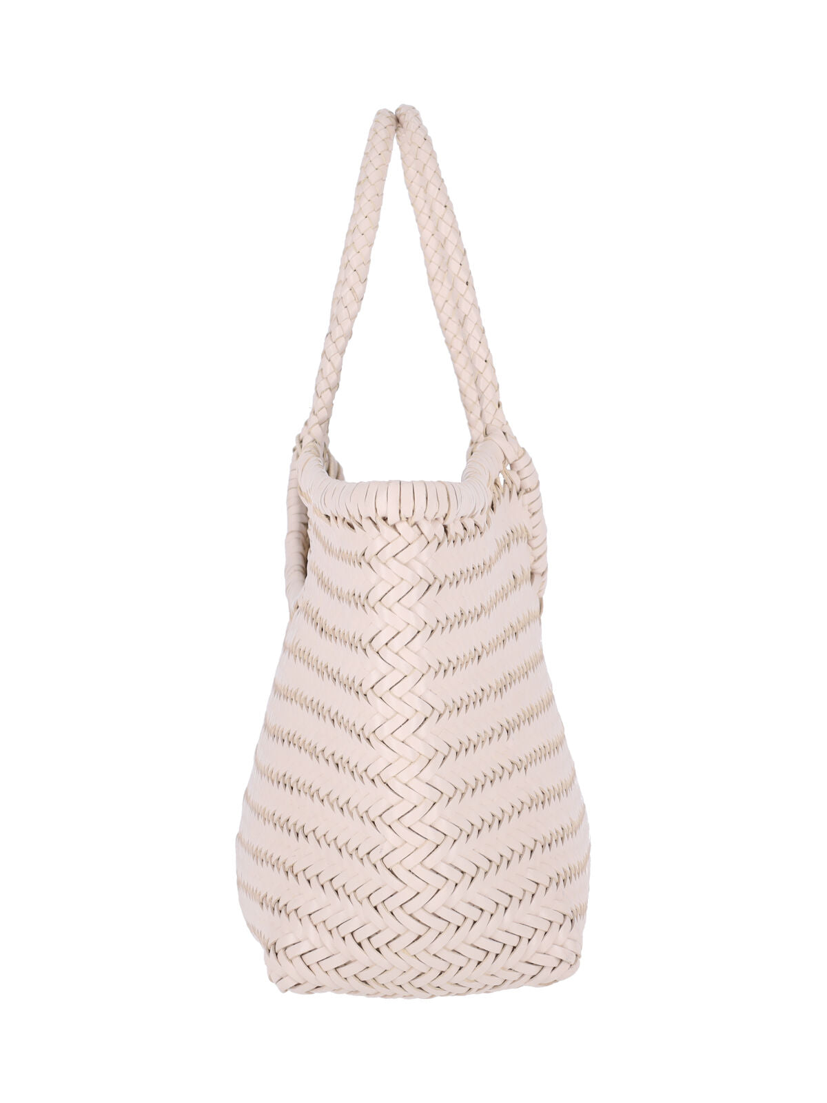 "Nantucket" Large Shoulder Bag – Cream