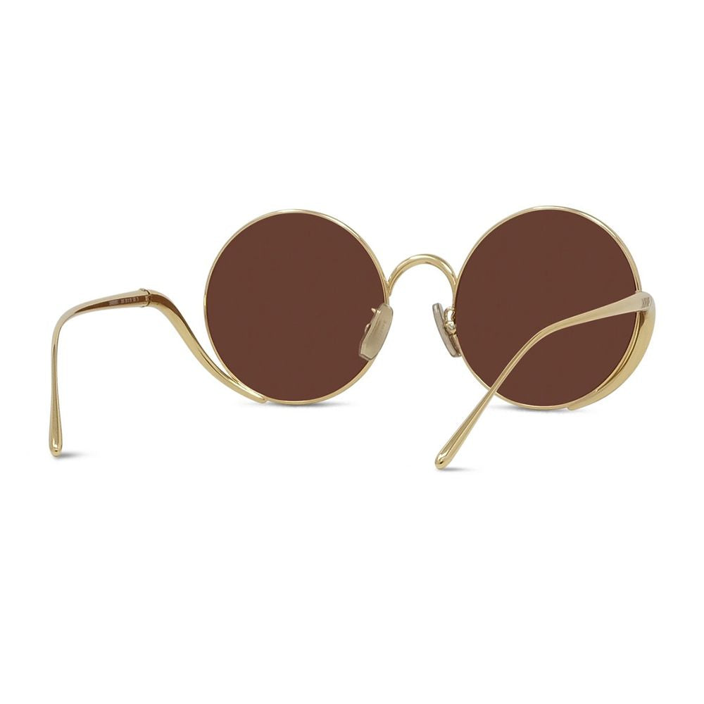Round Sunglasses LW40187U Gold