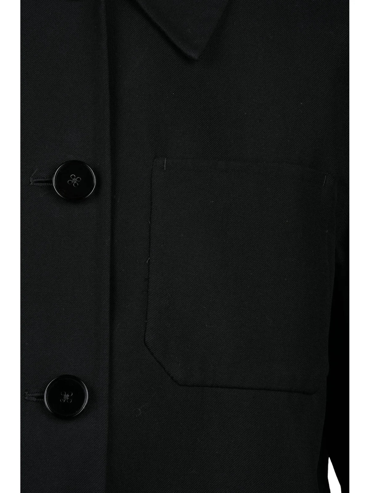 Stretch Canvas Jacket - Black