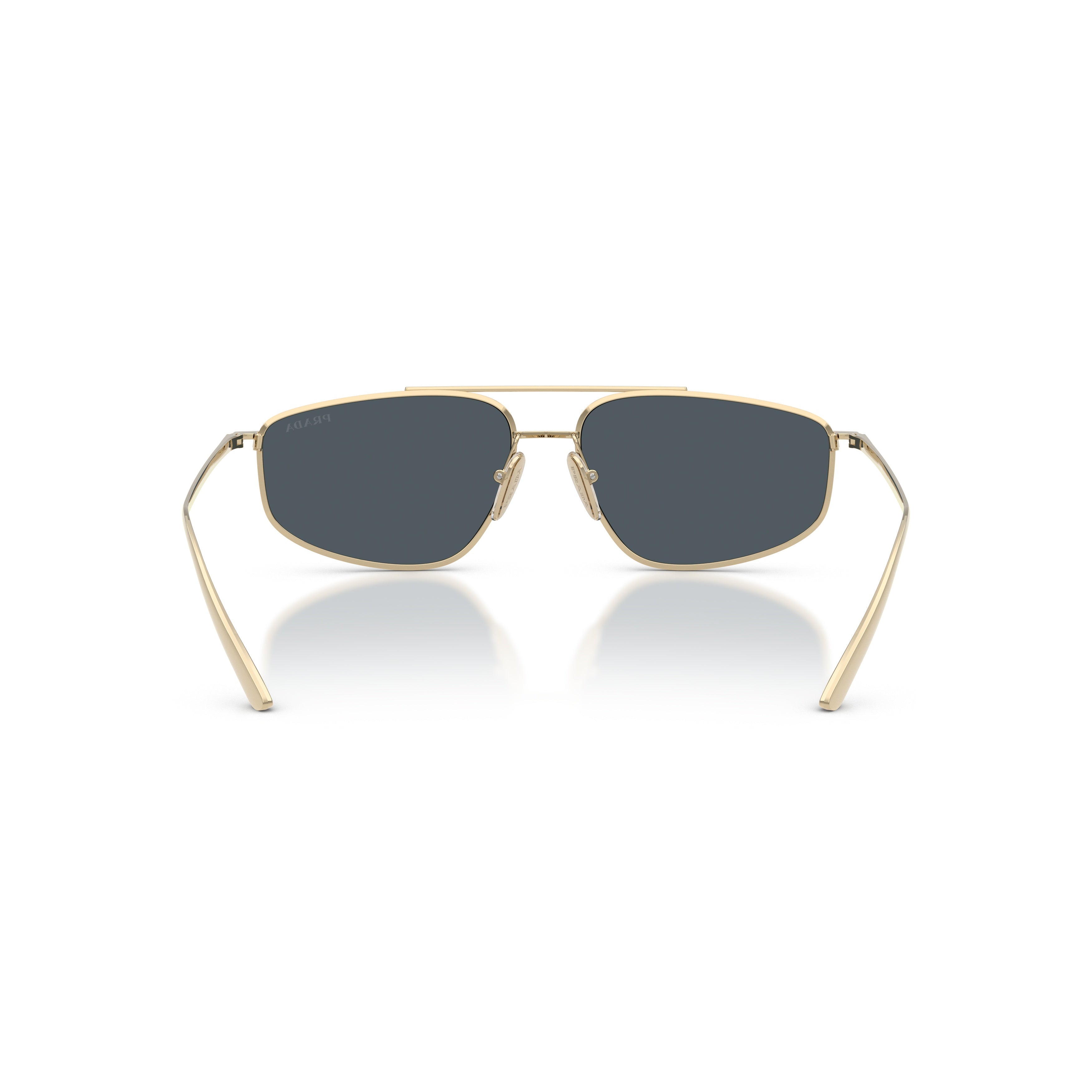 0pr C51s Gold Metal Frame Sunglasses