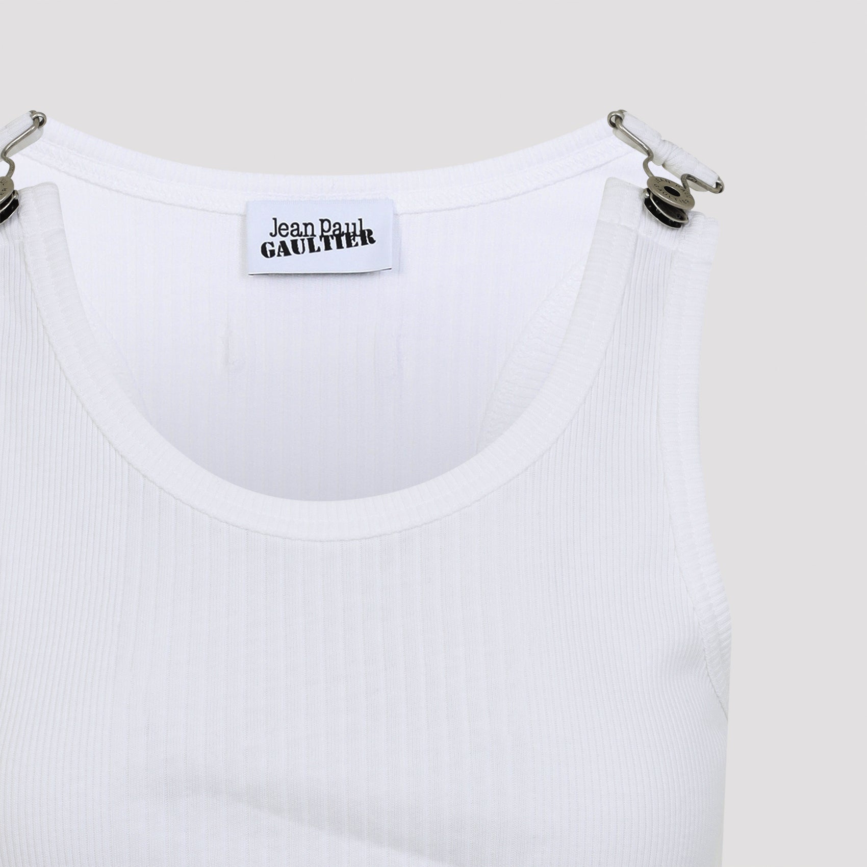 Sleeveless Ribbed Tank Top